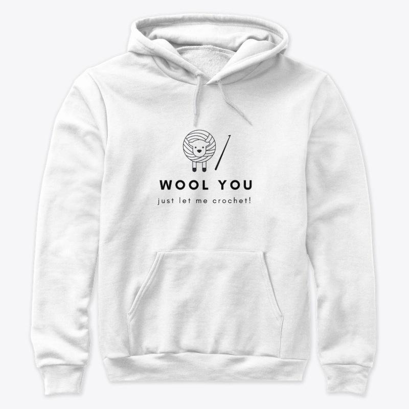 Crochet tee Wool you! 