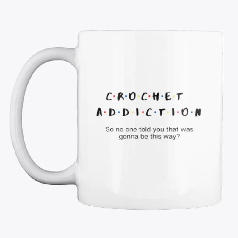 Crochet Addiction t-shirt